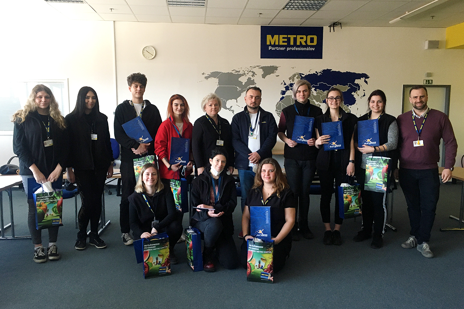 Účastníci stáže č. 4 v rámci projektu Erasmus+ Odborná stáž pro všechny III